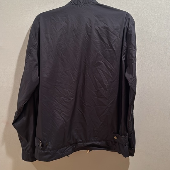 Peter Millar Black Zip Jacket with Stand Collar Small - Picture 9 of 9